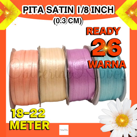 Pita Satin 1/8" (V)/MM Ayu