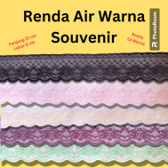 Renda Cinderella Warna 6 cm 
