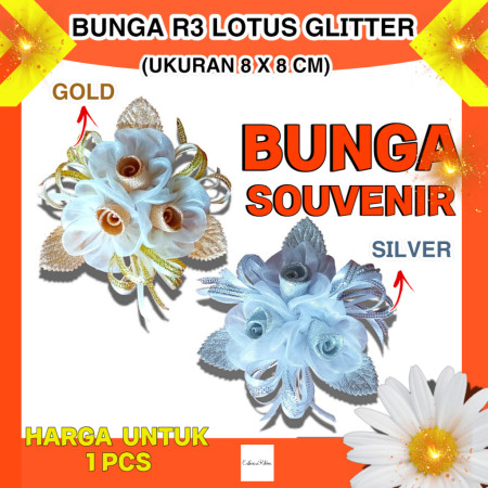 R. Lotus Glitter Bijian/Gold